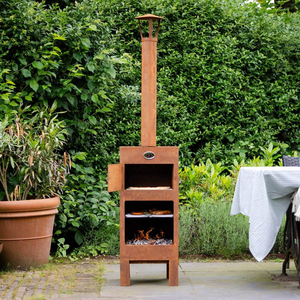 Vente directe en gros Four à pizza haut de gamme pour pizzeria, à bois, avec foyer et rangement pour bois - Product Image 5