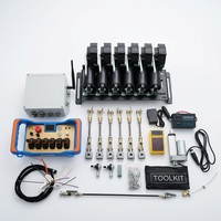 Commutateur de commande radio sans fil proportionnel à 6 fonctions pour grue, 12 V CC pour la construction