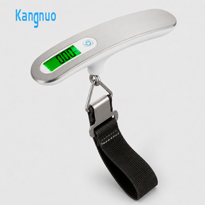 Hot Selling Backlit LCD Display Handheld Hanging 50kg 110lb Portable Digital Luggage Weighing <b>Scale</b> for <b>Suitcase</b> Bag - Product Image 1
