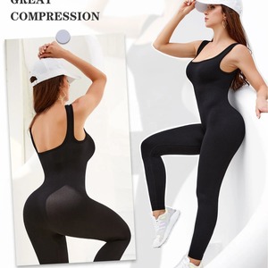 <span class=keywords><strong>Tuta</strong></span> da Yoga da donna aderente in poliestere per la pelle ad alta elasticità - Product Image 4