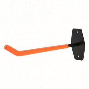 Crochets de garage robustes en métal à fixation murale avec revêtement antidérapant, multifonctionnels pour le rangement des pneus, vélos, échelles, chaises (acier allié) - Product Image 5