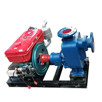 Pompe à eaux usées auto-amorçante en acier inoxydable, haute levée 30M, pour les eaux usées industrielles et le drainage des chantiers de construction.