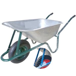 Wb0851 85 l गैल्वेनाइज्ड औद्योगिक उद्यान व्हीलबारो भारी शुल्क व्हीलबैरो निर्माण व्हील बैरो - Product Image 2