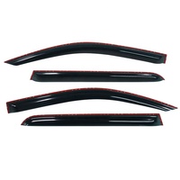 2018 accessoires voiture noir fenêtre déflecteur pluie garde porte visière pour JAC T8 4x4 accessoires