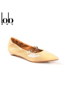 Zapatos Planos de Verano Estilo Ballet para Mujer, Primavera 2026, Ligeros y Fáciles de Usar, con Cadena en el Tobillo - Product Image 3