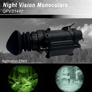 Precio de Fábrica QVS1440 Fov40 °   Gafas de Visión Nocturna FOM2200+ GEN 3 NVG MX10160 con Tubo Intensificador de Imagen, para Caza, OEM/ODM, IP67 - Product Image 5