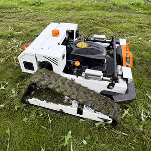 Livraison Gratuite <span class=keywords><strong>Tondeuse</strong></span> Robot Télécommandée sur Chenilles 500mm à Essence et <span class=keywords><strong>Démarrage</strong></span> Électrique CE EPA pour Pentes, <span class=keywords><strong>Tondeuse</strong></span> à Gazon Télécommandée Économique - Product Image 4