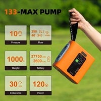 Pompe à air électrique portable haute pression avec affichage LED et batterie intégrée, pompe à air intelligente pour SUP et kayak gonflable