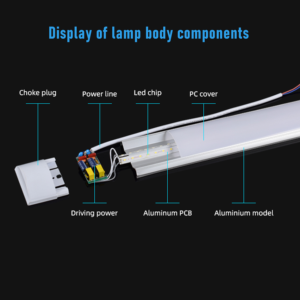 Wholesale <strong>Office</strong> 36w Ceiling1200mm 4ft 3600lm Led Linear Batten <strong>Light</strong> <strong>Fixture</strong> - Product Image 2