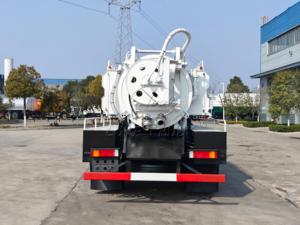VASOL V3 Combined Sewer Cleaner Suction Truck Yuchai Engine 6m³ Sewage 4m³ Water Tank For Septic Tank Cleaning Waste Transport - Product Image 3