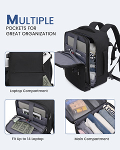 LOVEVOOK 2025 Nouveaux Sacs de Designer Bagages à Main Sacs à Dos 40x30x20 Approuvés pour l'Avion Sac à Dos de Voyage pour Ordinateur Portable 14 pouces pour Hommes - Product Image 2