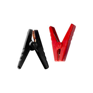 Vente en gros de <span class=keywords><strong>pince</strong></span> crocodile pour démarreur à courant élevé <span class=keywords><strong>pince</strong></span> crocodile entièrement isolée 100A ABS pour démarrage d'urgence de batterie de <span class=keywords><strong>voiture</strong></span> - Product Image 1