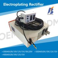 Redresseur AC/DC 250A 12V pour processus d'électrodéposition avec boîtier de télécommande à 8 mètres