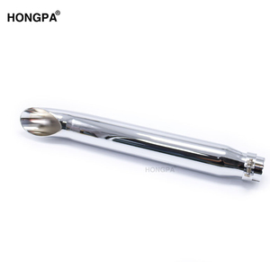 Pièces de système d'échappement de moto <span class=keywords><strong>Silencieux</strong></span> de tuyau d'échappement modifié en fer inoxydable pour <span class=keywords><strong>Cafe</strong></span> <span class=keywords><strong>Racer</strong></span> - Product Image 2