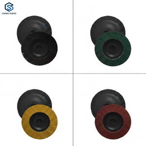 Roue à lamelles en oxyde d'aluminium OEM/ODM avec tige de 6 mm pour le polissage des métaux ferreux – Fourniture industrielle - Product Image 2