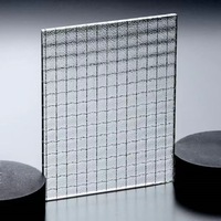 Venta caliente 3mm-8mm Bronce transparente Karatachi Nashiji Mistlite Flora Patrón acanalado Vidrio