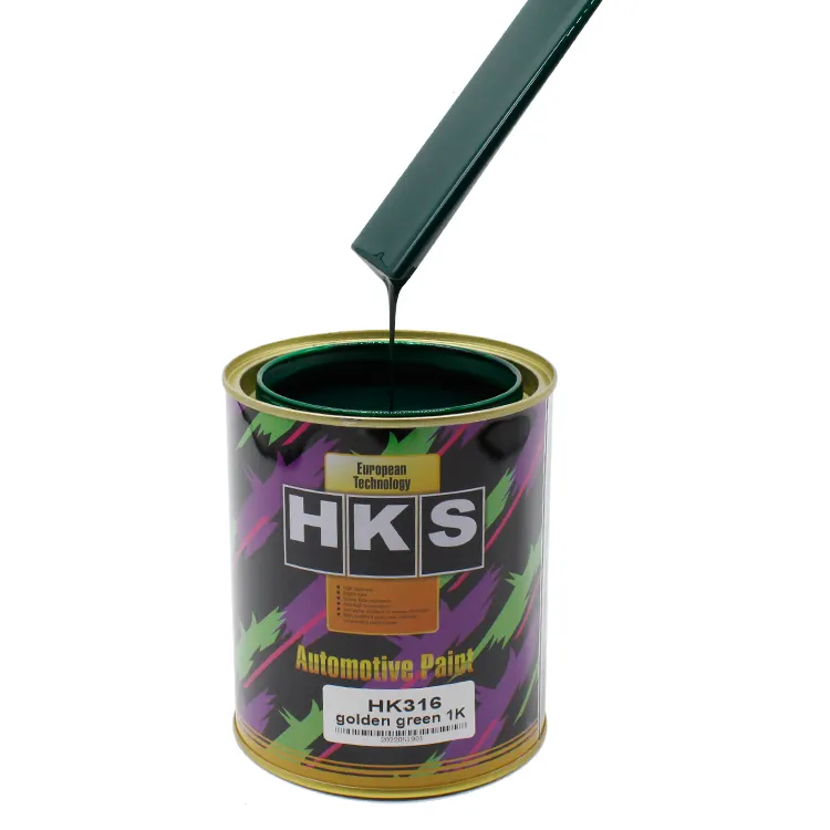 1K 2K Fabricante de pintura automática Pintura de reacabado de automóviles Recubrimiento en aerosol de varios colores Pintura automotriz