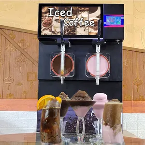 เครื่องทำไอศกรีมเจลาโต้,เครื่องปั่นไอศกรีมผลไม้จริง/เครื่องปั่นน้ำแข็ง/เครื่องทำกาแฟแช่แข็งแบบหมุนวน
