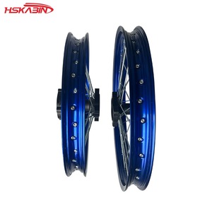 Nouvelles roues avant/arrière en aluminium KB Motocross 1.60X17 & 1.60X19 pour remplacement/réparation avec garantie d'un an - Product Image 4