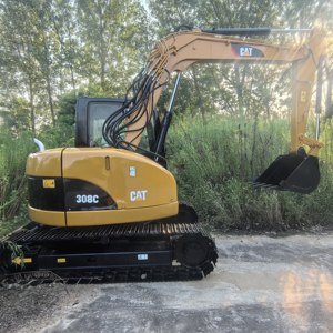 รถขุดมือสอง 8 ตัน Caterpillar 308C CAT 308C รถขุดไฮดรอลิกมือสอง รถขุดขนาดเล็ก เครื่องจักรสำหรับงานก่อสร้าง ได้รับการรับรองมาตรฐาน CE - Product Image 2