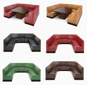 Hiện Đại Chất Lượng Cao Bằng Gỗ Bàn Ăn Ghế Sofa Gian Hàng Bộ Cho Phương Tây Nhà Hàng Cà Phê Cử<span class=keywords><strong>a</strong></span> Hàng Khách Sạn Trường Phòng Ngủ-Mới - Product Image 3