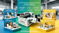 Mesin Printer UV 6090 A1 untuk Casing Ponsel Akrilik, Kaca, Kayu, Logam, Printer UV Hybrid DZ-6090, Mesin Cetak UV Roll to Roll dan Flatbed