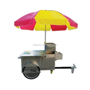 JX-HS120B hot dog bike/hot dog carrello triciclo/hot dog auto in vendita