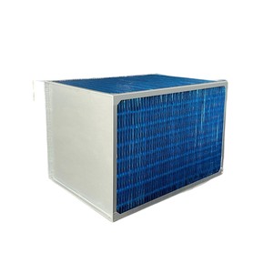 <span class=keywords><strong>Récupérateur</strong></span> <span class=keywords><strong>d</strong></span>'air PHE à contre-courant 3D avec bord doublement plié pour la ventilation et le refroidissement des armoires de salle serveur - Product Image 1