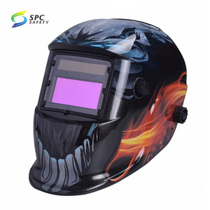 Masque <span class=keywords><strong>de</strong></span> soudage à obscurcissement automatique solaire confortable à porter, design tête <span class=keywords><strong>de</strong></span> mort monstre, <span class=keywords><strong>protection</strong></span> faciale, casque <span class=keywords><strong>de</strong></span> soudage à obscurcissement automatique - Product Image 6
