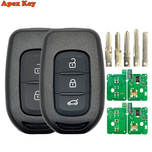 Llave Inteligente para Auto con Chip 4A de 433MHz, 3 Botones, Negra, de ABS, para Duster, Clio4, Sandero, Master3, Symbol, Trafic, Dacia Logan, Lodgy - Product Image 1