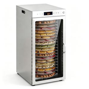 Deshidratador de Alimentos Comercial de Acero Inoxidable, Gran Capacidad, Múltiples Bandejas, Máquina para Secar Frutas y Verduras - Product Image 1