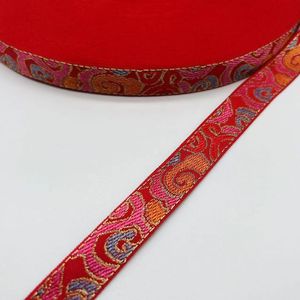 Nhà Máy Bán Hàng Trực Tiếp Đàn Hồi 2Cm Trung Quốc Phong Cách <span class=keywords><strong>Jacquard</strong></span> Dệt <span class=keywords><strong>Ribbon</strong></span> Hanfu Hộp Quà Tặng Túi Kẹp Tóc <span class=keywords><strong>Ribbon</strong></span> Cho Quần Áo Phụ Kiện - Product Image 3