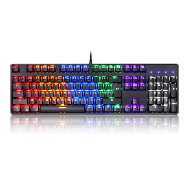 Wholesale Full Size USB Wired Gaming Keyboard Mechanical Keyboard for PC Gamer Desktop
