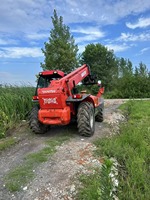 Chariot télescopique Manitou MT 1740 d'occasion avec moteur Perkins, modèle 2021-2023, garantie de 6 mois