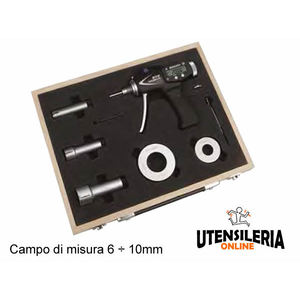 SET STANDARD Micrometro digitale IP67 6-10mm avec BLUETOOTH - Product Image 1