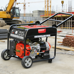 เครื่องกำเนิดไฟฟ้าเบนซินแบบพกพา King Series กำลังสูง 6KW สตาร์ทด้วยระบบดึงกลับ 4 จังหวะ 50/60Hz EPA 220V AC พร้อมวิธีการสตาร์ทหลากหลายรูปแบบ - Product Image 1
