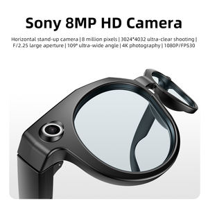 Lunettes intelligentes IA avec caméra HD 32MP, assistant vocal, <span class=keywords><strong>traduction</strong></span> en temps réel et reconnaissance <span class=keywords><strong>d</strong></span>'objets, audio sans fil - Product Image 5