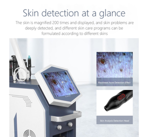 หัวไฮโดรเดอร์มาเบรชั่น 14 in 1 เครื่องไฮโดรเดอร์มาเบรชั่นสำหรับผิวหน้า พร้อมฟังก์ชั่นเดอร์มาเบรชั่น บำรุงผิว และรักษาสิว - Product Image 4