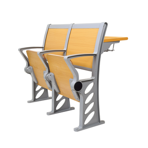 เก้าอี้ห้องบรรยายไม้อัดคุณภาพสูงทันสมัย เฟอร์นิเจอร์ห้องเรียนวิทยาลัย เก้าอี้พับและโต๊ะ เก้าอี้หอประชุม - Product Image 2