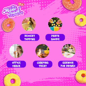 Caramelos de Melocotón Liofilizados, Dulces y Afrutados, Color Rosa, <span class=keywords><strong>2</strong></span> Paquetes, Listos para Comer - Product Image 6