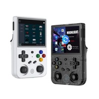 Konsol Game Portabel RG353VS Gaya Baru dengan Wi-Fi Android 13 Desain Vintage Genggam dalam Mode Potret