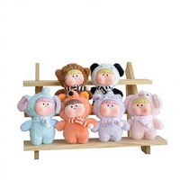 Nuevo Muñeco de Peluche Personalizado con Cara de Vinilo, Mascota de Cosplay Kawaii con Cara Regordeta, Llavero de Decoración de Bolsos de Moda para Colección de Fans