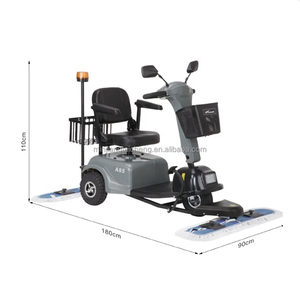 เครื่องถูพื้นไฟฟ้าแบบหมุนคู่เครื่องทำความสะอาดคราบปากแข็งเครื่องขัดพื้นเครื่องกวาดพื้นไม้ถูพื้นทำความสะอาดแบบหมุนได้ใน A85โรงแรม - Product Image 4