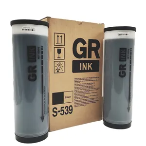 Comstar GR dijital baskı mürekkebi S-2314 siyah mavi kırmızı renk GR 3770 teksir mürekkep için Riso mürekkep kartuşları
