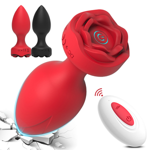 Multifunktionaler Erwachsenen-Erotik-Rosen-Analplug Prostata-Klimax-Masturbator Vibrator Sexspielzeug - Product Image 1