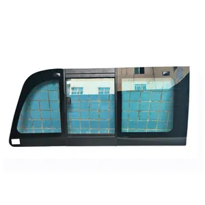 Sunlop Auto Hiace Phụ Tùng #000166 3 Cái Của Glass Cửa Sổ Phía Trước Với Khung L/R Cho Hiace Van KDH 200 Glass Windows