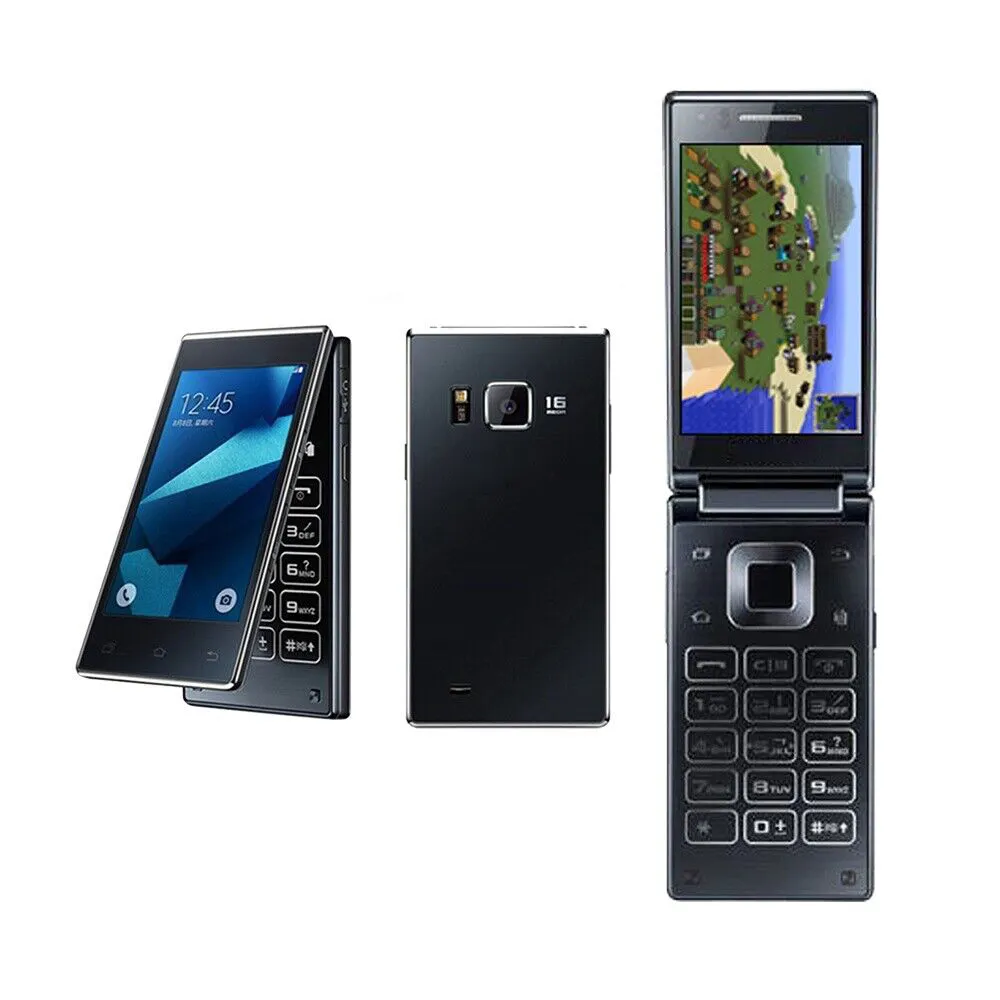 Samsung SM-G9198 2GB 16GB ROM Flip Dual-Screen Dual SIM Android CellPhone