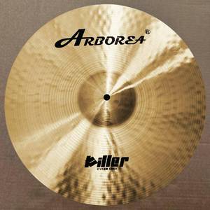 Cymbale de crash Arborea Killer Series 17 pouces, artisanale, en bronze B20, pour batterie - Product Image 2