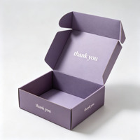 Boîte d'emballage en carton ondulé personnalisée avec logo, boîte cadeau découpée et pliée, boîte d'expédition en papier pour colis postaux
