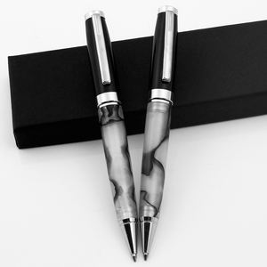 Bolígrafos de Metal Acrílico de Alta Calidad para Hoteles de Lujo con Logotipo Personalizado - Product Image 1